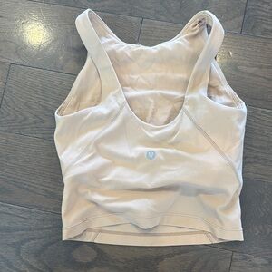 lululemon athletica Cream Tank Top
